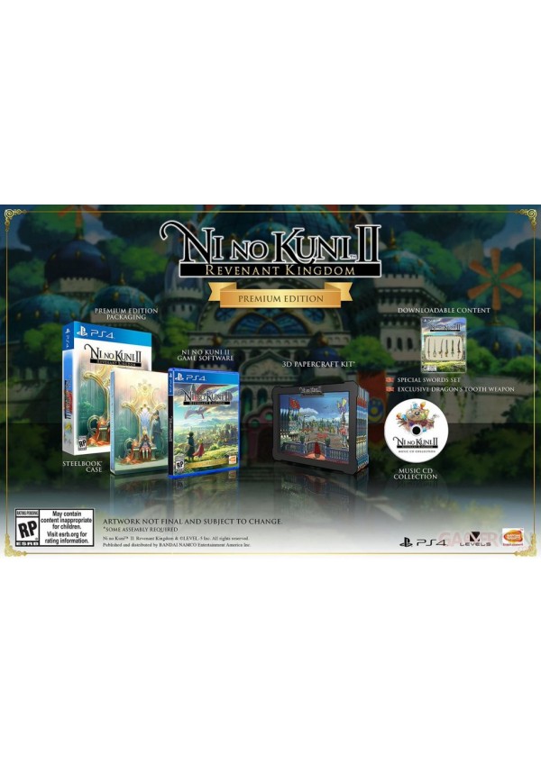 Ni No Kuni II Revenant Kingdom Premium Edition/PS4